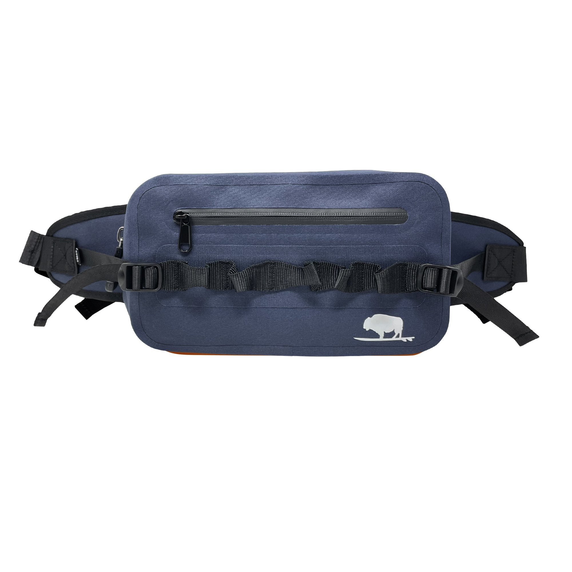 難あり！スロウ・ディアスキンボディバッグ fanny pack（ネイビー) SLOW（スロウ） ウエストバッグ ボディバッグ SLOW rubono メンズ